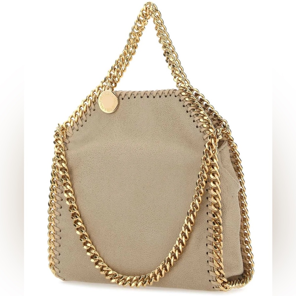 Stella McCartney Beige Bag with Gold Chain Falabella
No flaws